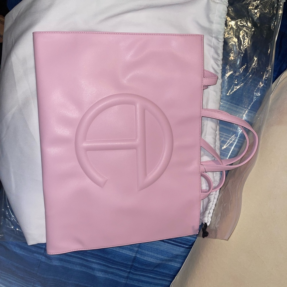 Large Bubble Gum Telfar bag
